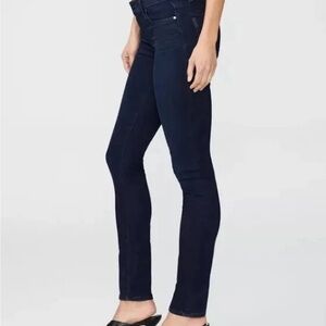 PAIGE Women's Deep Blue‎ Skinny Jeans